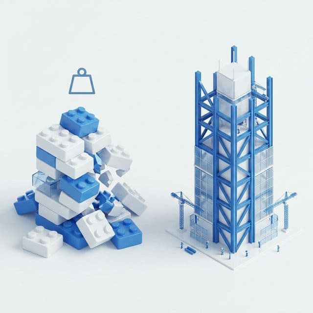 Por qué el 'No-Code' te va a costar caro cuando escales (y cómo evitarlo)